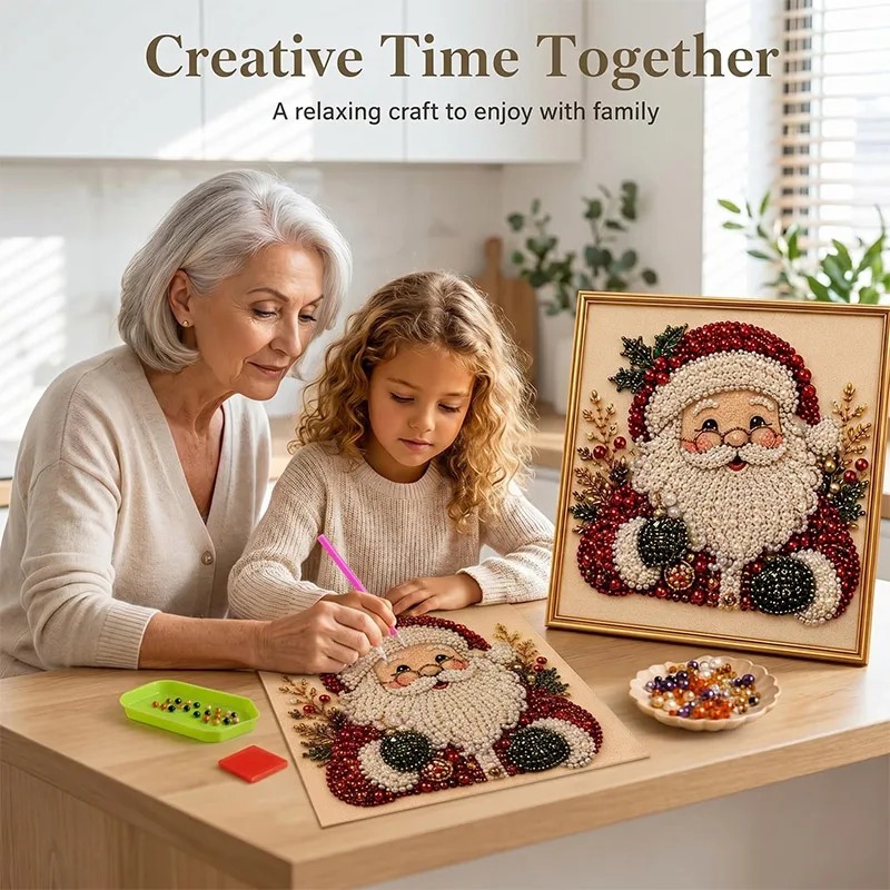 Art Craft Things - Noel İnci Elmas Boyama Sanat Seti