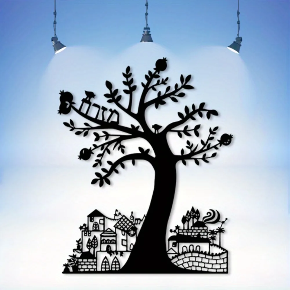 Art Craft & Architecture - CIFBUY Metal Duvar Sanatı Nar Ağacı