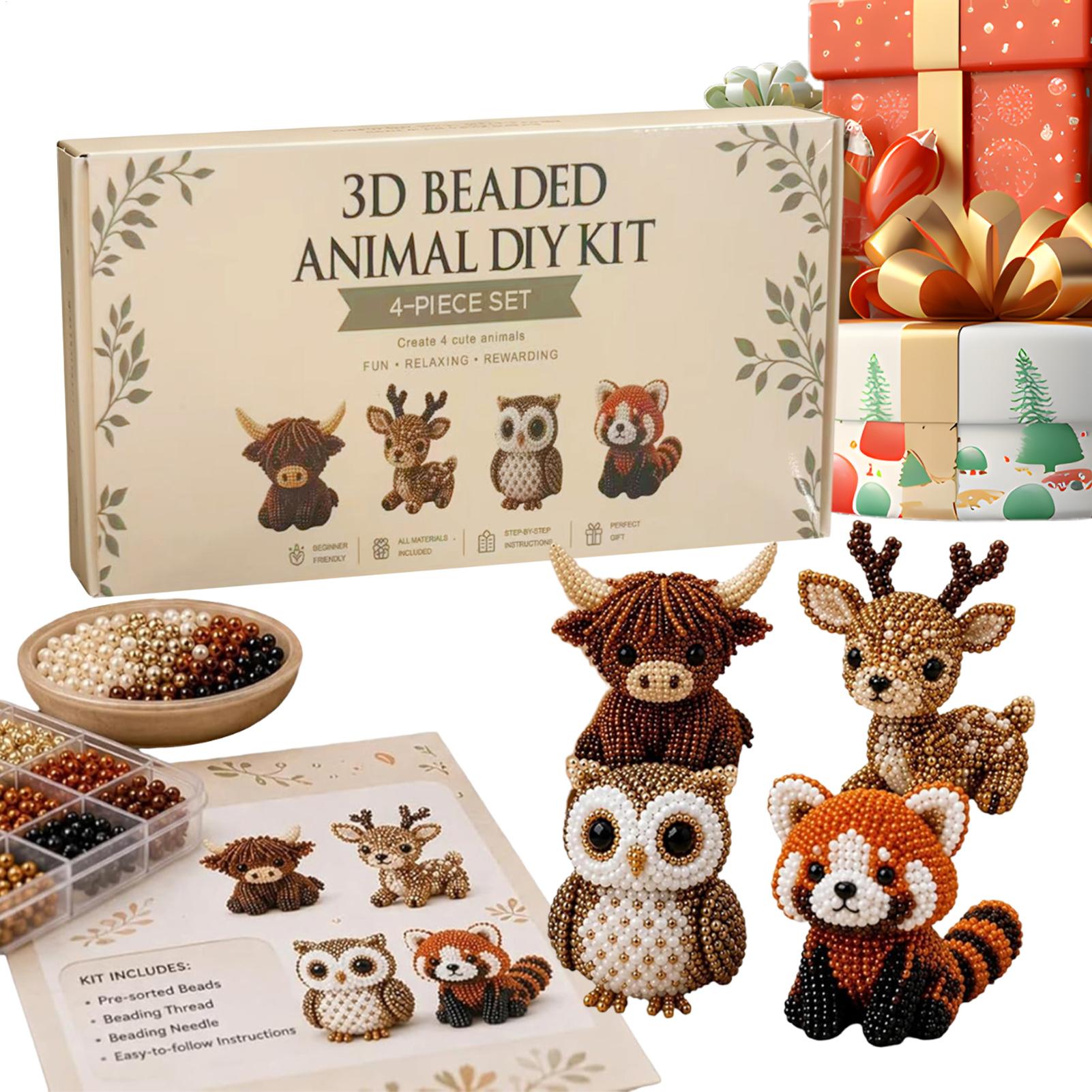 Art Craft School - 3D Sanat El Sanatları Seti Boncuklu