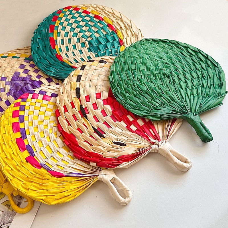 Art Craft Leaves - Çin Tarzı El Yapımı Yelpaze Retro