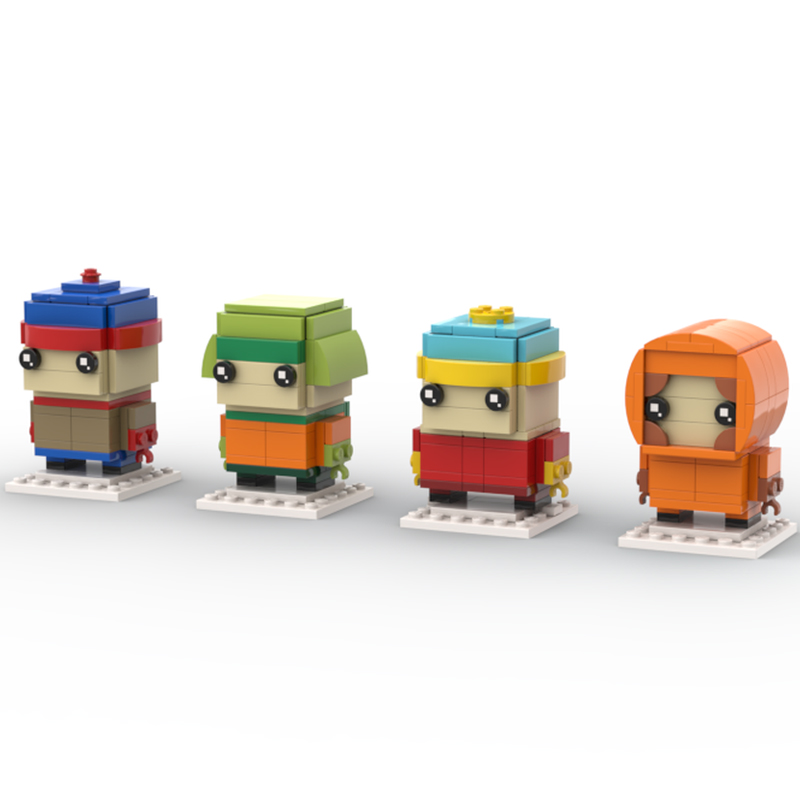 Art Craft Christmas Ideas - 336 adet MOC South Park BrickHeadz