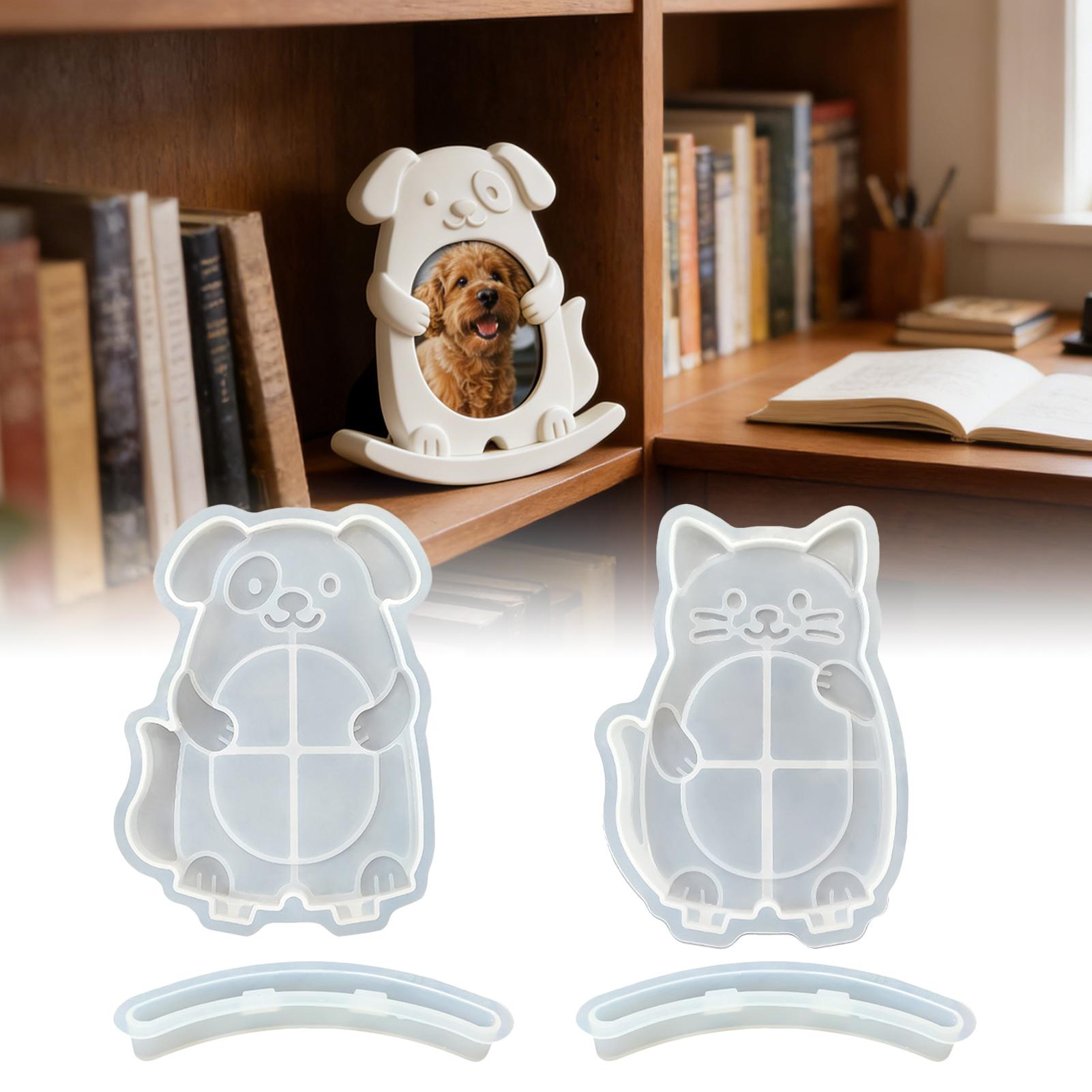 Art Craft Cat - Silikon Reçine Kalıpları Kolay Çıkartılabilir Köpek