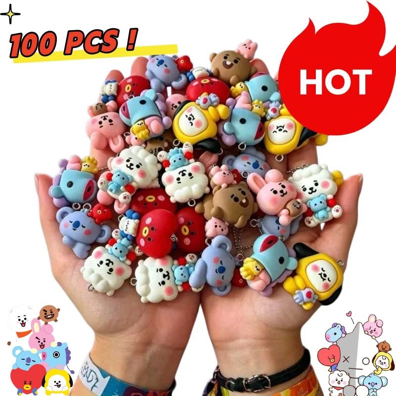 Art Craft Items - 10 adet Kawaii Köpek Tavşan Sevimli