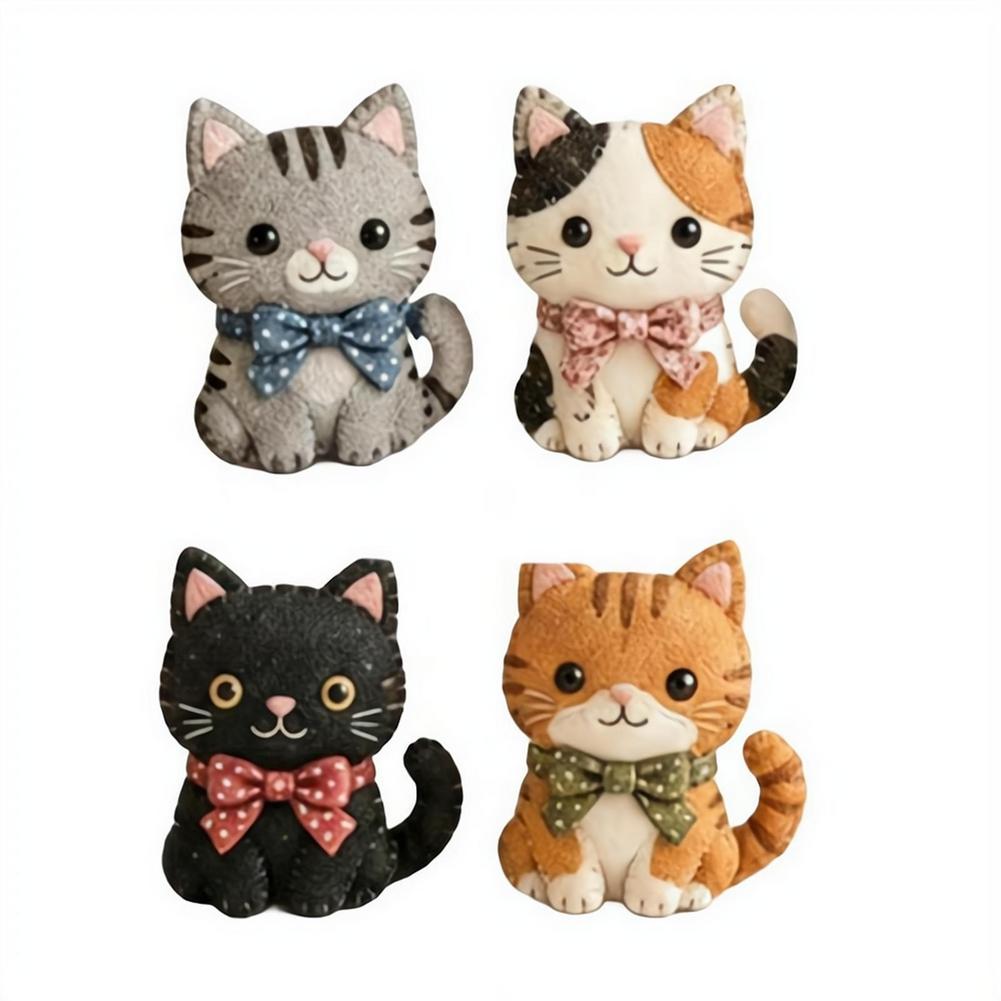 Art Craft Cat - 3D Çizgi Film Hayvanları Dikiş Seti