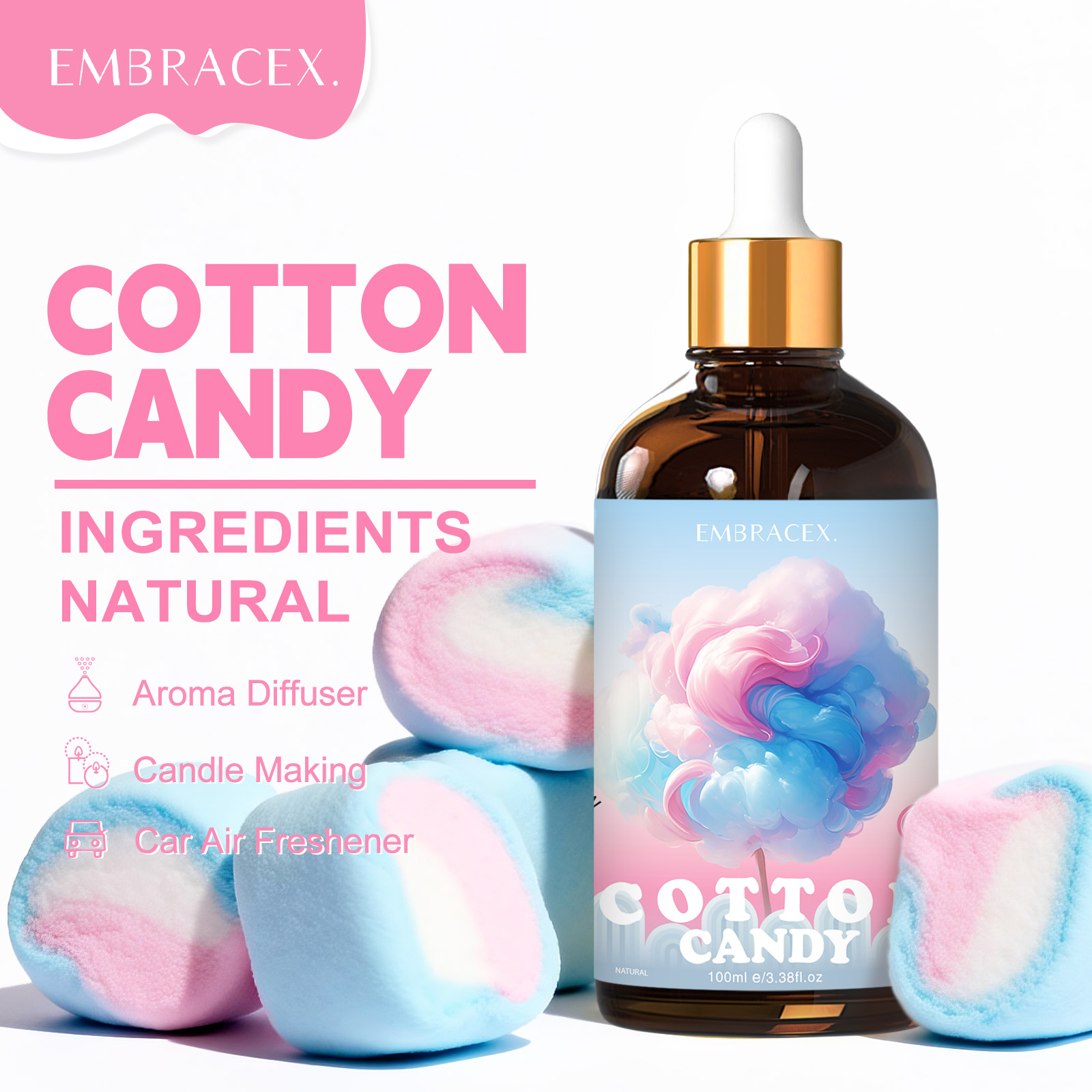 100ml Pamuk Şeker Kokulu Yağla - Art Craft Things incelemesi ve fiyatı