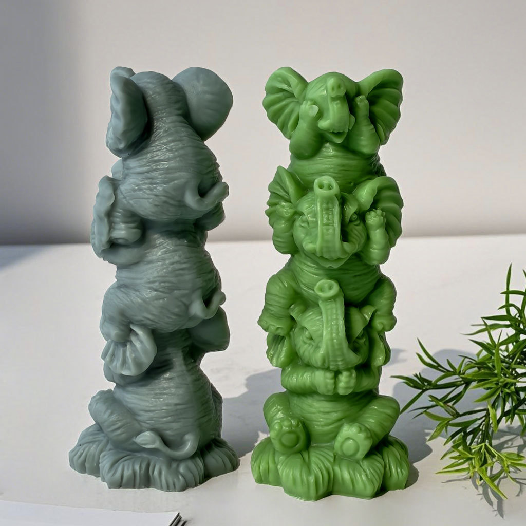 Karikatür Filler Silikon Mum K - Soy Candle Fragrance Oil incelemesi ve fiyatı
