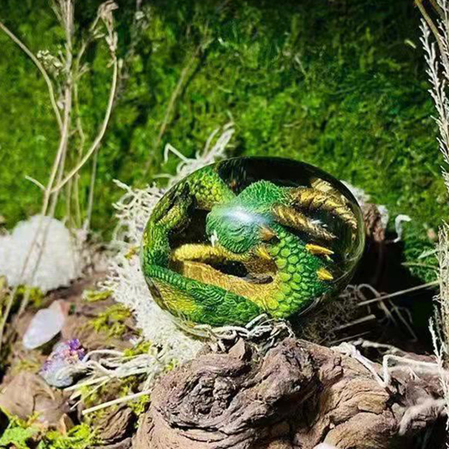 Lav ejderha yumurta heykeli st - Art Craft Easter incelemesi ve fiyatı