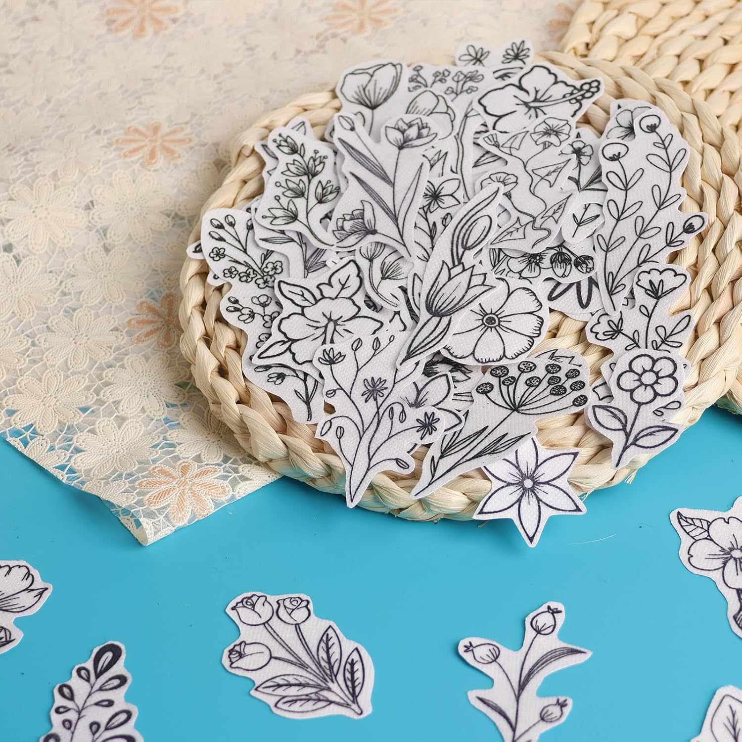 50 Adet Suda Çözünür Nakış Sta - Art Craft Items incelemesi ve fiyatı