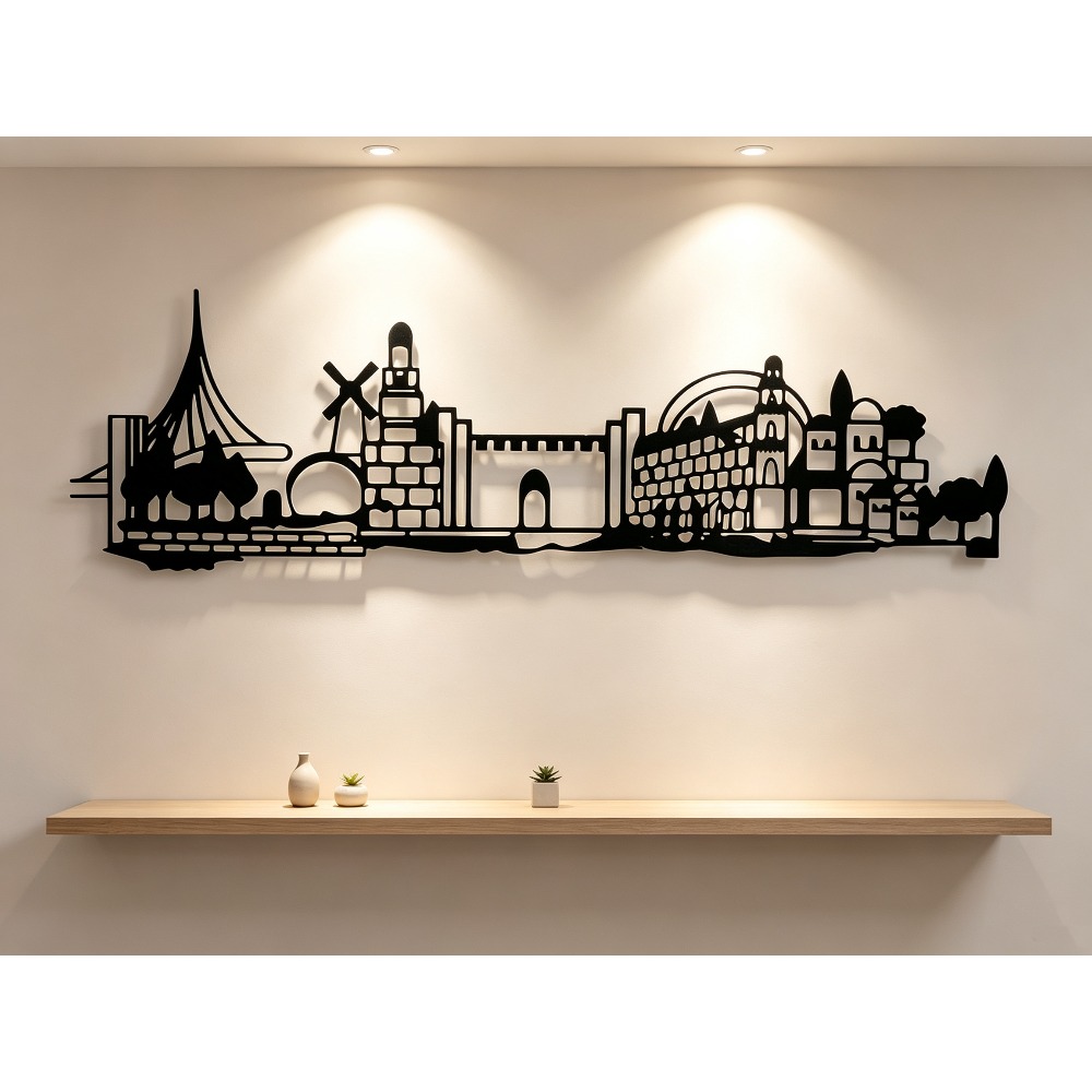 CIFBUY Metal Duvar Sanatı Kudü - Art & Craft Kortingscode incelemesi ve fiyatı