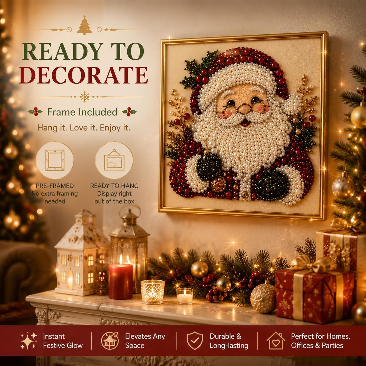 Kendin Yap Noel İnci Elmas Boy - Art Craft Things incelemesi ve fiyatı