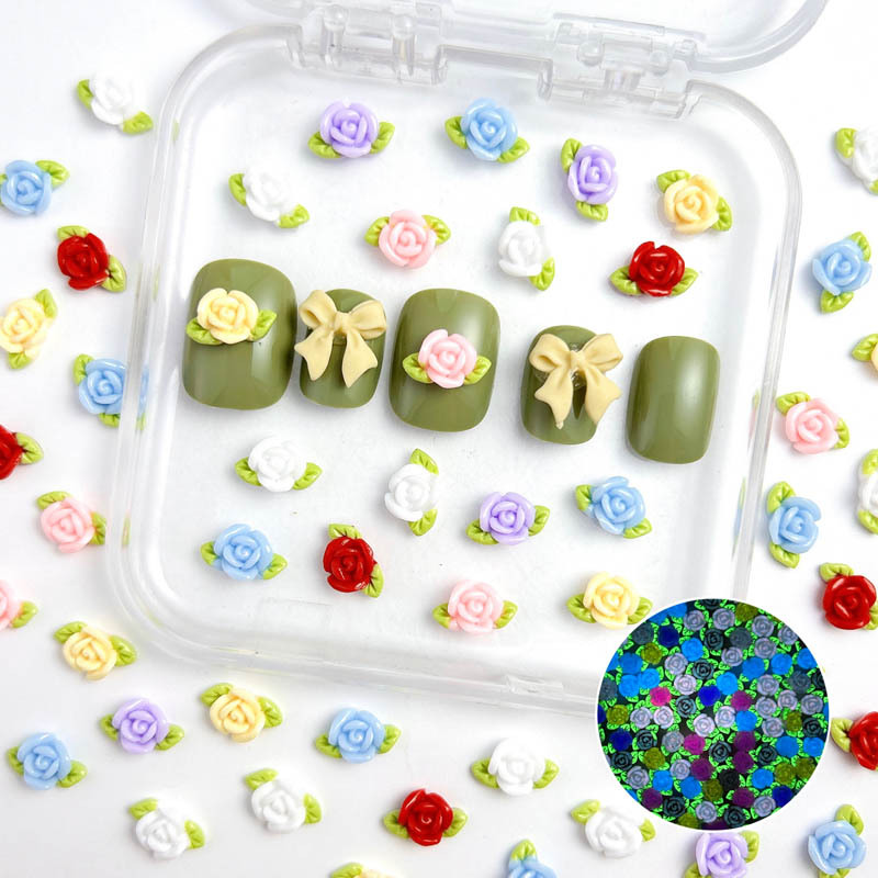 30 ADET Reçine Gül Nail Art Sü - Art Craft Leaves incelemesi ve fiyatı
