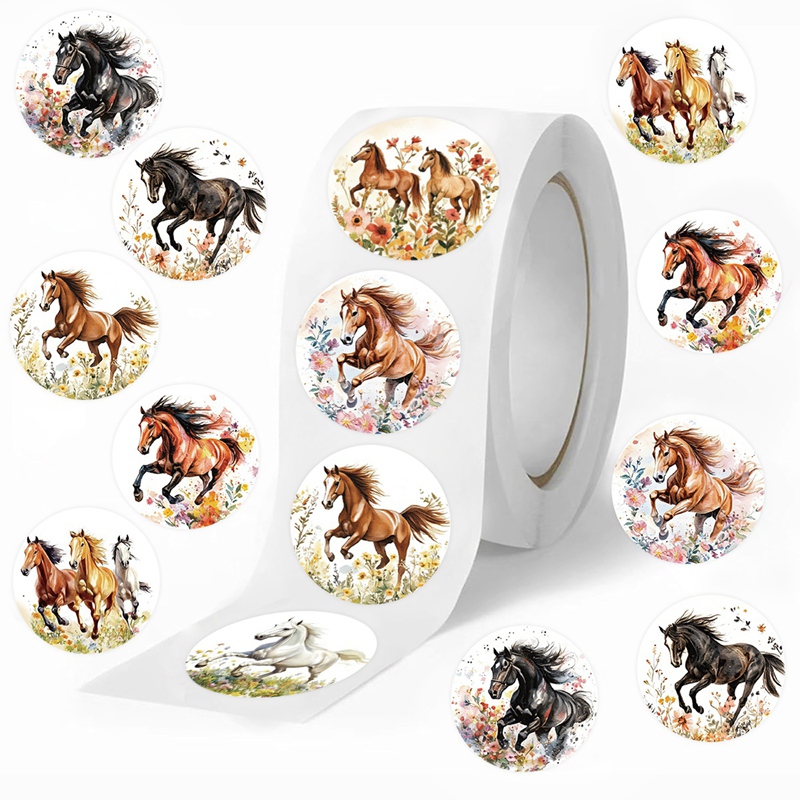 500 adet/Rulo At Çiçek Çıkartm - Art Craft Items incelemesi ve fiyatı