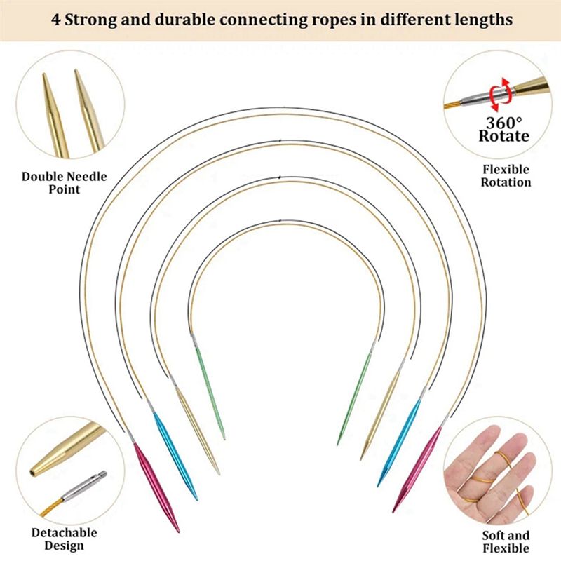 BHTS-Alüminyum Değiştirilebili - Knitting Needle Circular incelemesi ve fiyatı