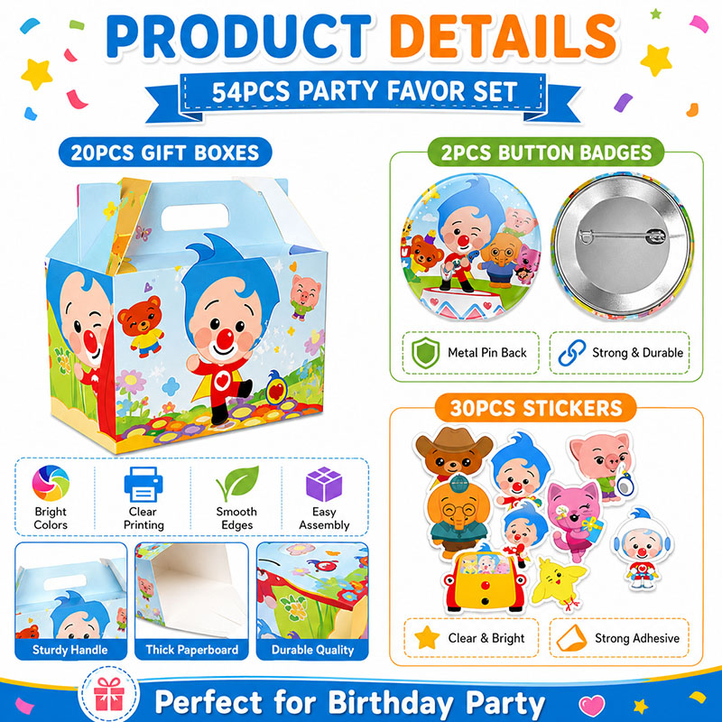 Palyaço Karikatür Desenli Kağı - Art Craft Birthday Party incelemesi ve fiyatı