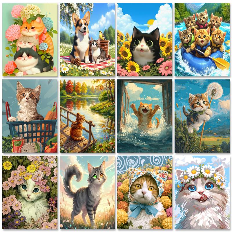 GATYZTORY Kedi Boyama Seti, Ba - Art Craft Cat incelemesi ve fiyatı
