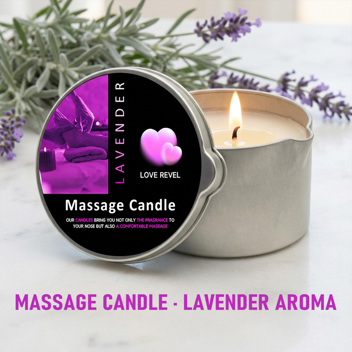 Masaj Yağı Mumu Lavanta 57 gr  - Soy Candle Fragrance Oil incelemesi ve fiyatı