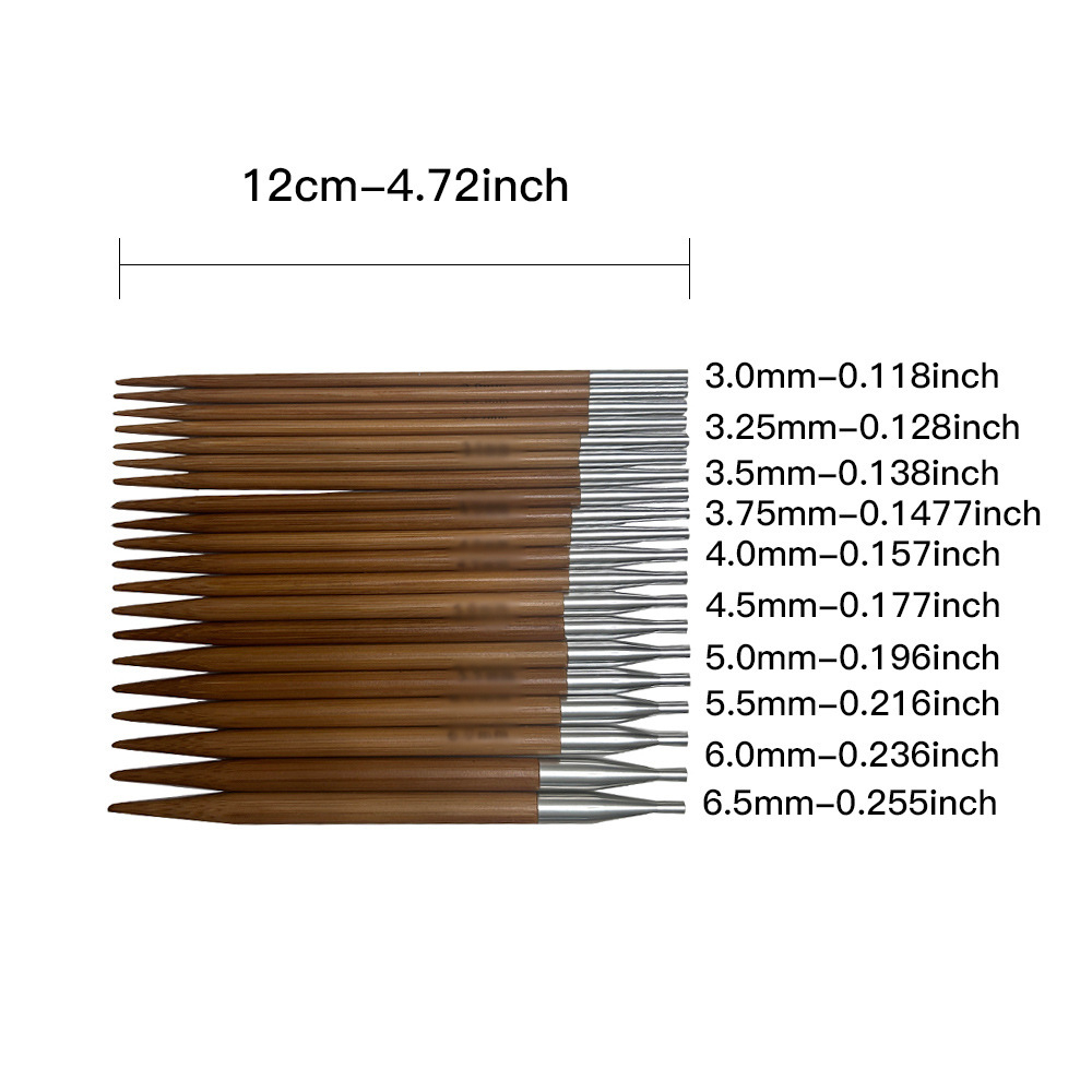 10 Çift Bambu Değiştirilebilir - Knitting Needle Circular incelemesi ve fiyatı