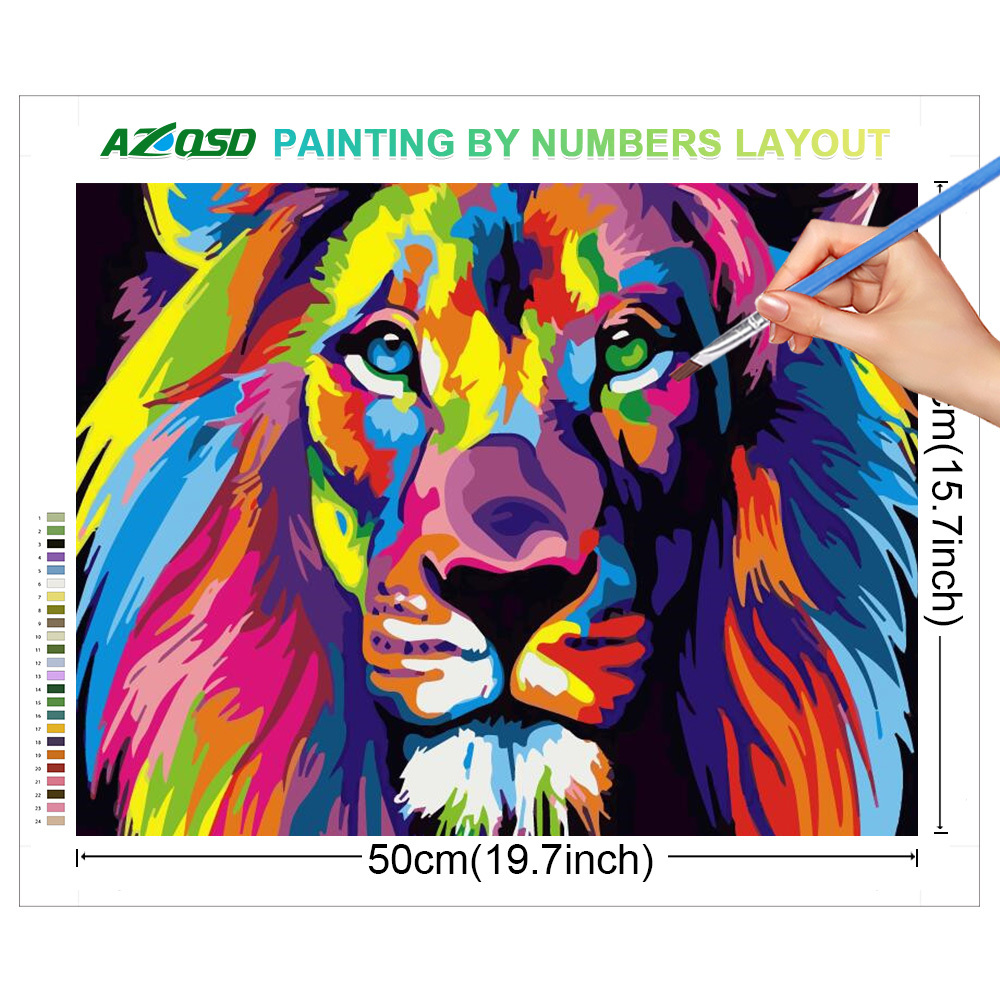 AZQSD Yetişkin Boya By Numbers - Art Craft Cat incelemesi ve fiyatı
