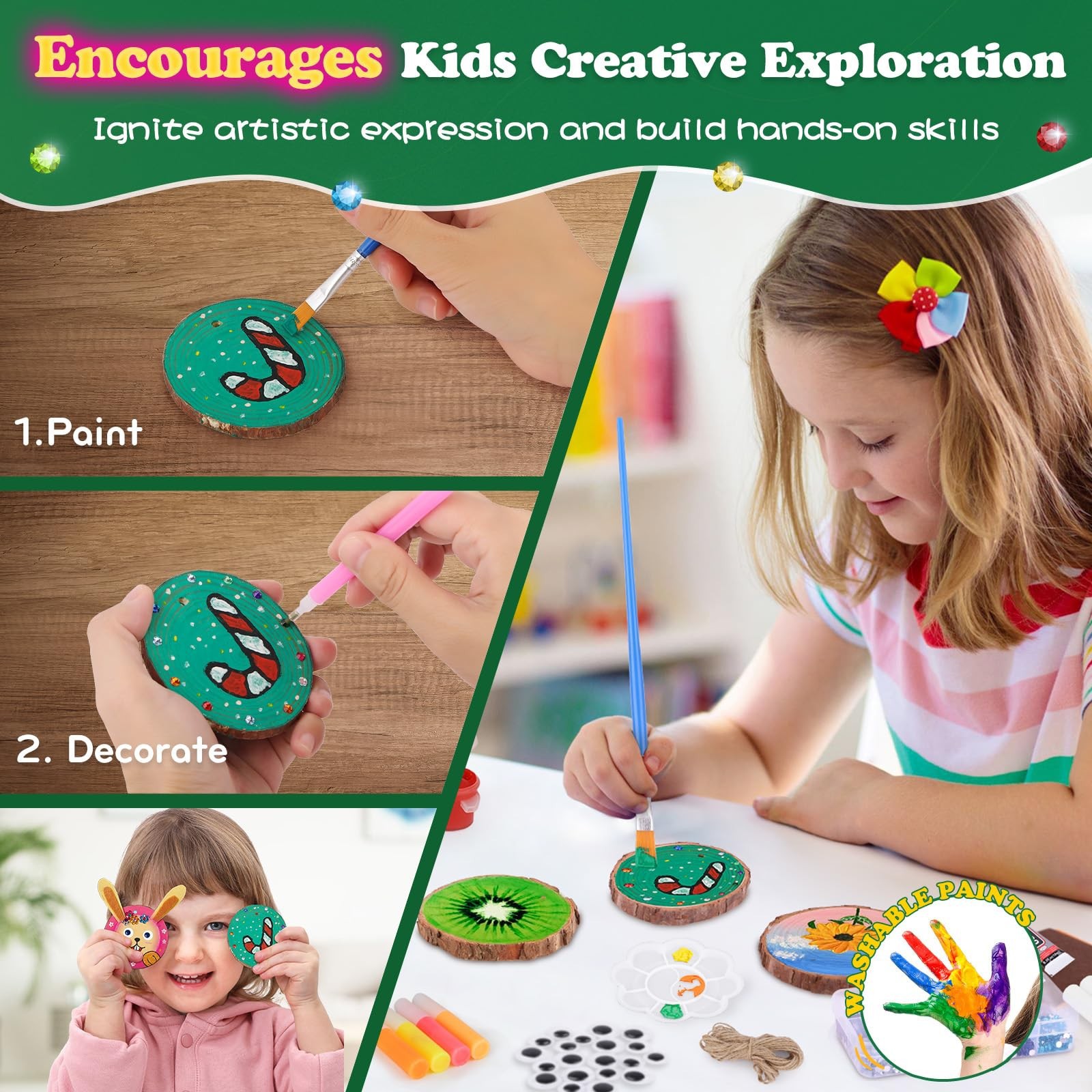Çocuklar Karanlıkta Parlayan A - Art Craft School incelemesi ve fiyatı