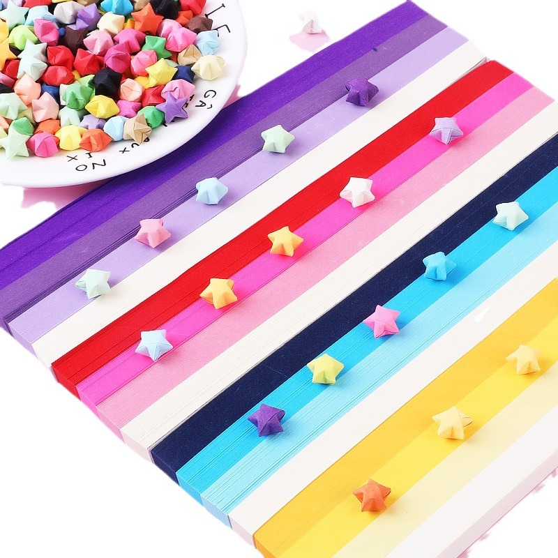 540 Yaprak Yıldız Origami Kağı - Art Craft Birthday Party incelemesi ve fiyatı
