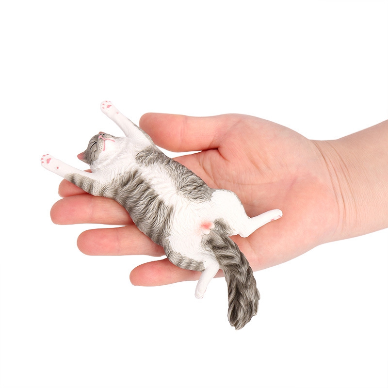 Yaratıcı Uyuyan Kedi Heykelcik - Art Craft Cat incelemesi ve fiyatı