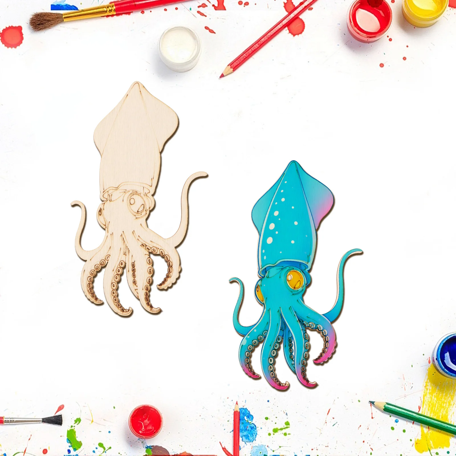 10 adet/takım Bitmemiş Ahşap E - Art Craft & Architecture incelemesi ve fiyatı