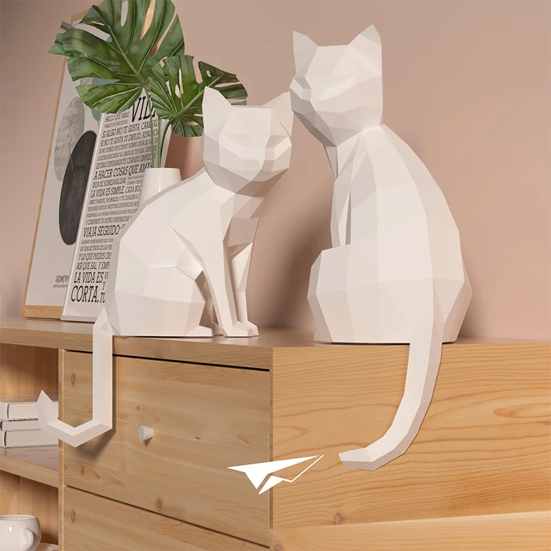 1 Çift Aşıklar Kedi Hayvan Dek - Art Craft Cat incelemesi ve fiyatı