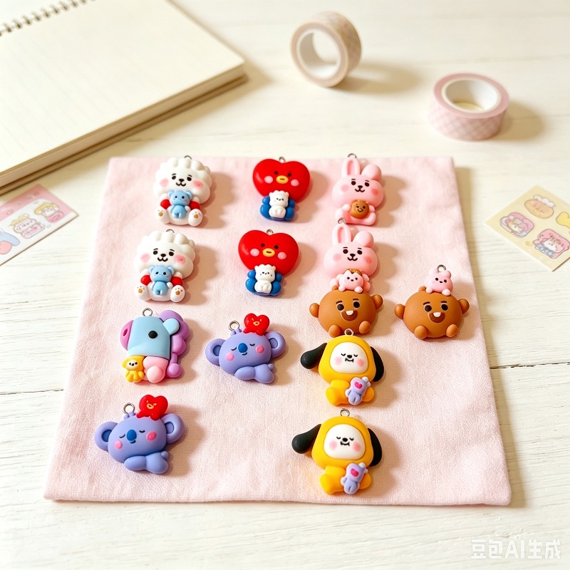 10 adet Kawaii Köpek Tavşan Se - Art Craft Items incelemesi ve fiyatı