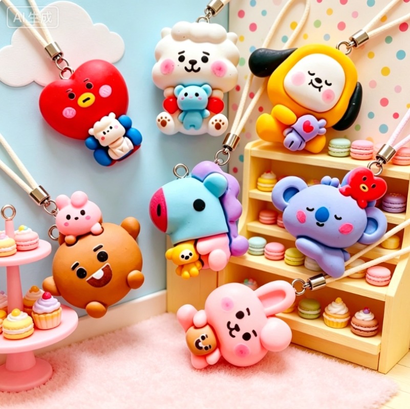 10 adet Kawaii Köpek Tavşan Se - Art Craft Items incelemesi ve fiyatı
