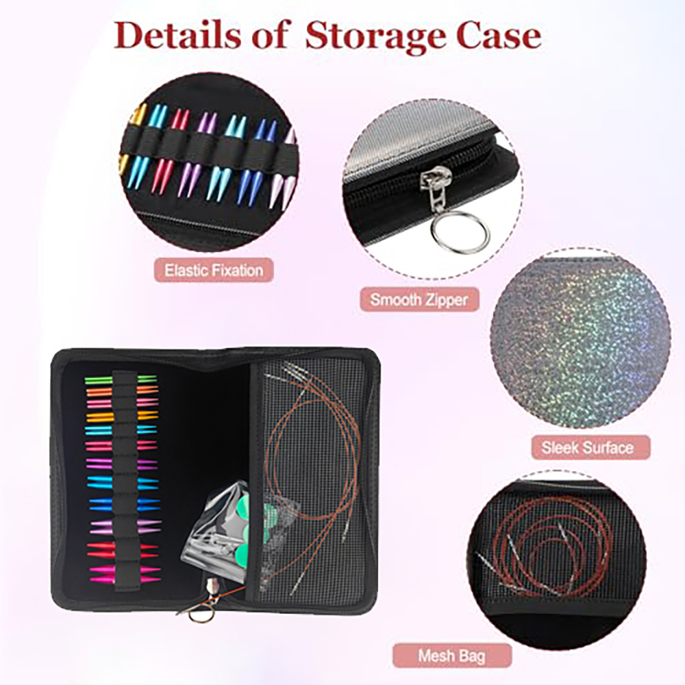 12 Çift Değiştirilebilir Daire - Knitting Needle Circular incelemesi ve fiyatı